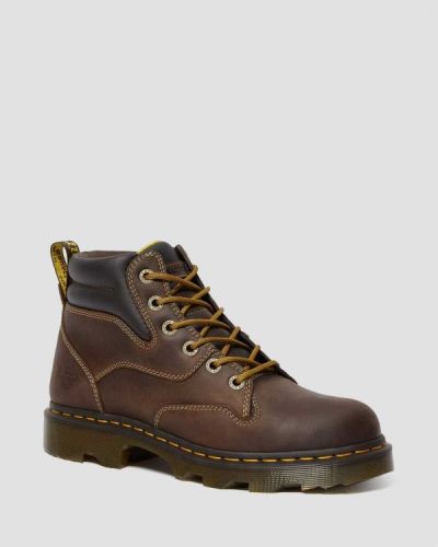 Botas De Seguridad Dr Martens Kelham Crazy Horse Cuero Para Hombre DR5083C